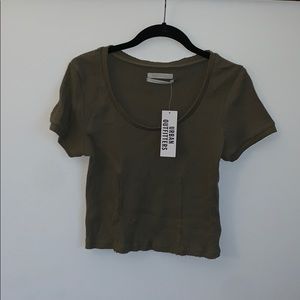 BRAND NEW Urban Outfitters Crop Top in Army Green